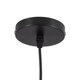 SOLANA 01301 Μοντέρνο Κρεμαστό Φωτιστικό Οροφής Μονόφωτο Μαύρο Μεταλλικό Καμπάνα Φ30 x Υ15cm - 8