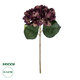Artificial Garden DARK RED HYDRANGEA BRANCH 21180 Τεχνητό Διακοσμητικό Κλαδί Ορτανσίας Βαθύ Κόκκινο  Y47cm