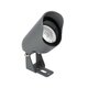 TREKO GLB-103-0026 Φωτιστικό Σποτ για Φυτά - Δέντρα με Βάση Κήπου / Καρφωτό LED 3W 270lm 5° DC 24V Αδιάβροχο IP65 Θερμό Λευκό 2700K - Sanan SMD Chip - Γκρι Ανθρακί Ματ - Μ5 x Π5 x Υ12cm - 3 Χρόνια Εγγύηση - 3