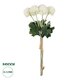 Artificial Garden WHITE ONIONBALL BOUQET 21371 Τεχνητό Διακοσμητικό OnionBall Μπουκέτο Y39cm