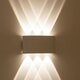 kelvo® SIXOAD KLV-101-0011 Φωτιστικό Τοίχου / Απλίκα LED 18W 1980lm 30° AC 220-240V Αδιάβροχο IP65 Φυσικό Λευκό 4500K - CREE XPE Chip & TÜV SÜD Driver - Λευκό Ματ - Μ17 x Π4 x Υ8cm - 5 Χρόνια Εγγύηση - 8