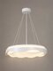 LOTUS GLB-101-0101 Μοντέρνο Κρεμαστό Φωτιστικό Οροφής LED 72W 7200lm 120° AC 220-240V IP20 Ρυθμιζόμενο Λευκό CCT με Χειριστήριο από 2700K έως 6000K Dimmable - Lumileds SMD Chip - Λευκό Ματ - Μ50 x Π50 x Υ9.5cm - 3 Χρόνια Εγγύηση - 3