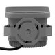 FLOODXENA 05016 Προβολέας Σποτ Wall Washer LED 12W 1380lm 10° AC 220-240V Αδιάβροχο IP65 Φυσικό Λευκό 4500K - Bridgelux SMD Chip - Γκρι Ανθρακί - Μ13.5 x Π11 x Υ15cm - 3 Χρόνια Εγγύηση - 6