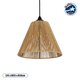 HUTT 205-0017 Boho Κρεμαστό Φωτιστικό Οροφής με Ντουί 1 x E27 AC 220-240V IP20 - Μπεζ - M25 x Π25 x Υ20cm HUTT 205-0017 Boho Κρεμαστό Φωτιστικό Οροφής με Ντουί 1 x E27 AC 220-240V IP20 - Μπεζ - M25 x Π25 x Υ20cm