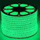 70515 Wide Ταινία Διπλής Σειράς Epistar LED SMD 2835 1m 24W/m 180LED/m 3144lm/m 120° DC 230V Αδιάβροχη IP68 Πράσινο Dimmable - 2