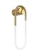 kelvo® LYRA KLV-101-0503 Φωτιστικό Τοίχου / Απλίκα LED 18W 1800lm 360° AC 220-240V IP20 Ρυθμιζόμενο Λευκό CCT με Διακόπτη στο Driver 2700K/4500K/6000K Triac Dimmable - Lumileds SMD Chip & ENEC/TÜV Driver - Σατινέ Χρυσό Βούρτσας - Μ20 x Π16 x Υ60cm - 5 Χρόνια Εγγύηση - 4