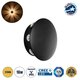 SOL 60796 Μοντέρνο Φωτιστικό Τοίχου - Απλίκα LED 16W 2000lm 30° AC 220-240V Αδιάβροχο IP65 Θερμό Λευκό 2700K - CREE XPE Chip & TÜV SÜD Driver - Μαύρο Ματ - Μ16 x Π5.5 x Υ16cm - 5 Χρόνια Εγγύηση