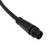 CONNECTOR 60955 2 Pin Καλώδιο/Επέκταση Ι 1 Μέτρου με Είσοδο 1 x Αρσενικό Βύσμα & Έξοδο 1 x Θηλυκό Βύσμα Αδιάβροχο IP68 - Μαύρο - Μ100 x Π2 x Υ2cm - 3