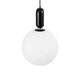 kelvo® ESTETICO KLV-101-0380 Κρεμαστό Φωτιστικό Οροφής για Λάμπα με Ντουί E27 AC 220-240V IP20 - Μαύρο Ματ & Λευκό - Μ30 x Π30 x Υ48cm - 6