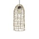 NETI 205-0024 Boho Κρεμαστό Φωτιστικό Οροφής με Ντουί 1 x E27 AC 220-240V IP20 - Μπεζ - M20 x Π20 x Υ49cm - 2