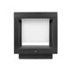 PRISM GLB-103-0017 Φωτιστικό Κολωνάκι Κήπου LED 10W 900lm 90° AC 220-240V Αδιάβροχο IP65 Θερμό Λευκό 2700K - Sanan SMD Chip - Μαύρο Ματ - Μ15 x Π15 x Υ16cm - 3 Χρόνια Εγγύηση - 3