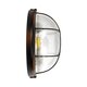BOATLIGHT 61624 Vintage Φωτιστικό Καραβοχελώνα Τοίχου & Οροφής με Ντουί 2 x E27 AC 220-240V Αδιάβροχο IP65 - Χάλκινο Παλαιωμένο Εφέ Σκουριάς Ματ - Μ24 x Π24 x Υ11cm - 4