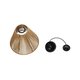 HUTT 205-0017 Boho Κρεμαστό Φωτιστικό Οροφής με Ντουί 1 x E27 AC 220-240V IP20 - Μπεζ - M25 x Π25 x Υ20cm - 11