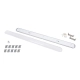 60175 LED Γραμμικό Βιομηχανικό Φωτιστικό Tri-Proof 120cm 48W 5426lm 120° AC 220-240V Αδιάβροχο IP65 Μ120 x Π10,5 x Υ8cm Θερμό Λευκό 2700K - 3 Χρόνια Εγγύηση - 8