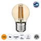 SPHERE 99034 Λάμπα E27 G45 LED 4W 350lm 360° AC 220-240V IP20 Ultra Θερμό Λευκό 2200K Dimmable - Long Filament Chip - Μελί - Μ4.5 x Π4.5 x Υ7.5cm - 3 Χρόνια Εγγύηση - 1
