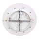 61035 Πλαφονιέρα Οροφής Κύκλος LED CCT 55W 6376lm 120° AC 220-240V με Δυνατότητα Εναλλαγής Φωτισμού μέσω Τηλεχειριστηρίου All In One Ψυχρό Λευκό 6000k+Φυσικό Λευκό 4500k+Θερμό Λευκό 2700k Dimmable Φ48cm - Λευκό - 6