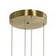 kelvo® VENOM KLV-101-0204 Κρεμαστό Φωτιστικό Οροφής LED 150W 15000lm 120° AC 220-240V IP20 Ρυθμιζόμενο Λευκό CCT με Χειριστήριο από 2700K έως 6000K Dimmable - Lumileds SMD Chip - Χρυσό Πλατίνα - Μ150 x Π90 x Υ60cm - 3 Χρόνια Εγγύηση - 7