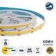 BEE 70349 Ταινία LED 14W/m 1540lm/m 120° DC 24V IP20 608 x COB Chip/m Ρυθμιζόμενο Λευκό CCT από 2700K έως 6000K Dimmable - Μ500 x Π1 x Υ0.2cm - Ρολό 5 Μέτρων - 5 Χρόνια Εγγύηση