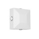 kelvo® ARKOS KLV-101-0112 Μοντέρνο Φωτιστικό Τοίχου - Απλίκα LED 8W 840lm 15° AC 220-240V Αδιάβροχο IP65 Θερμό Λευκό 2700K - Lumileds COB Chip & TÜV SÜD Driver - Λευκό Ματ - Μ14 x Π5.5 x Υ14cm - 5 Χρόνια Εγγύηση - 3