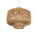 JENSON 00909 Boho Κρεμαστό Φωτιστικό Οροφής με Ντουί 1 x E27 AC 220-240V IP20 - Μπεζ - Μ33 x Π33 x Υ28cm - 5