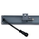 WASHERMARGO 90184 Μπάρα Φωτισμού Wall Washer LED 6W 510lm 30° DC 24V Αδιάβροχο IP65 Πολύχρωμο RGBW Dimmable DMX512 - Bridgelux SMD Chip - Γκρι Ανθρακί - Μ30 x Π4 x Υ5cm - 3 Χρόνια Εγγύηση - 7
