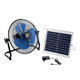 SOLARO-FAN 85351 Solar Fan Αυτόνομος Ηλιακός Επιδαπέδιος Ανεμιστήρας 25W 2 Λειτουργιών Ρεύματος με AC 220-240V ή με Φωτοβολταϊκό Panel 9V 12W & Επαναφορτιζόμενη Μπαταρία Li-ion 7.4V 4400mAh - 12 Ταχύτητες - Ενσωματωμένο USB 2.0 Charger Συσκευών - IP20 - Μ42 x Π20 x Υ35cm - Μαύρο & Μπλε -  - 2