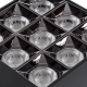 kelvoLUMINAR KLV-101-0341 Φωτιστικό Downlight Σποτ LED 30W 4200lm 36° AC 220-240V IP20 Φυσικό Λευκό 4500K - Osram SMD Chip & TÜV SÜD Driver - Μαύρο Ματ - Μ12 x Π12 x Υ6.6cm - 5 Χρόνια Εγγύηση - 4