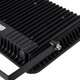 ATLAS 61429 Επαγγελματικός Προβολέας LED 150W 18000lm 120° AC 220-240V - Αδιάβροχος IP67 - Μ32 x Π4 x Υ23cm - Μαύρο - Φυσικό Λευκό 4500K - LUMILEDS Chips - TÜV Rheinland Certified - 5 Years Warranty - 7