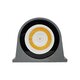 FLOODORA GLB-103-0030 Προβολέας Σποτ Wall Washer LED 3W 270lm 5° AC 220-240V Αδιάβροχο IP65 Θερμό Λευκό 2700K - Sanan SMD Chip - Γκρι Ανθρακί Ματ - Μ6.5 x Π5.5 x Υ5cm - 3 Χρόνια Εγγύηση - 7