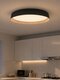 kelvo® LUMORA KLV-101-0579-V2 Φωτιστικό Οροφής LED 36W 3600lm 120° AC 220-240V IP20 Ρυθμιζόμενο Λευκό CCT με Διακόπτη στο Driver 2700K/4500K/6000K Triac Dimmable - Lumileds SMD Chip & ENEC/TÜV Driver - Μαύρο Ματ & Εφέ Ξύλου - Μ53 x Π53 x Υ7cm - 5 Χρόνια Εγγύηση