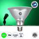 60230 Λάμπα LED E27 PAR38 Κήπου Σκληρού Υάλου 18W 1200lm 60° AC 220-240V IP65 Φ12 x Υ13cm Πράσινο