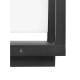 PRISM GLB-103-0017 Φωτιστικό Κολωνάκι Κήπου LED 10W 900lm 90° AC 220-240V Αδιάβροχο IP65 Θερμό Λευκό 2700K - Sanan SMD Chip - Μαύρο Ματ - Μ15 x Π15 x Υ16cm - 3 Χρόνια Εγγύηση - 6