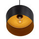ROCKFORD 01287-A Μοντέρνο Κρεμαστό Φωτιστικό Οροφής Μονόφωτο Μαύρο Μεταλλικό Καμπάνα Φ30 x Υ30cm - 5