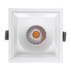 PLUTO-B 60279 Χωνευτό LED Spot Downlight TrimLess Μ10.4xΠ10.4cm 15W 1875lm 38° AC 220-240V IP20 Μ10.4 x Π10.4 x Υ6.5cm - Τετράγωνο - Λευκό & Anti-Glare HoneyComb - Θερμό Λευκό 2700K - Bridgelux COB - 5 Years Warranty - 6
