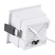 PLUTO-M 60270 Χωνευτό LED Spot Downlight TrimLess Μ8.4xΠ8.4cm 10W 1300lm 38° AC 220-240V IP20 Μ8.4 x Π8.4 x Υ5.9cm - Τετράγωνο - Λευκό με Μαύρο Κάτοπτρο & Anti-Glare HoneyComb - Φυσικό Λευκό 4500K - Bridgelux COB - 5 Years Warranty - 4