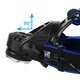 79055 Φακός Κεφαλής Επαναφορτιζόμενος LED CREE XML2-T6 Chip 10 Watt 1800 lm με 2 x 18650 Μπαταρίες 5200Mah Ψυχρό Λευκό 6000 K