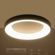 kelvo® SALEM KLV-101-0277 Φωτιστικό Οροφής LED 75W 7500lm 120° AC 220-240V IP20 Ρυθμιζόμενο Λευκό CCT με Χειριστήριο από 2700K έως 6000K Dimmable - Lumileds SMD Chip - Μαύρο Ματ - Μ45 x Π45 x Υ8.5cm - 3 Χρόνια Εγγύηση - 13