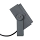  FLOODTINY 90369 Προβολέας Σποτ Wall Washer LED 27W 3105lm 3° DC 24V Αδιάβροχο IP65 Φυσικό Λευκό 4500K Dimmable - Bridgelux SMD Chip - Γκρι Ανθρακί - Μ13.8 x Π16.4 x Υ7cm - 3 Χρόνια Εγγύηση - 5