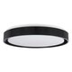 kelvo® BARCHETTA KLV-101-0265-V2 Φωτιστικό Οροφής LED 72W 7200lm 120° AC 220-240V IP20 Ρυθμιζόμενο Λευκό CCT με Χειριστήριο από 2700K έως 6000K Dimmable - Lumileds SMD Chip - Μαύρο Ματ - Μ48 x Π48 x Υ8.2cm - 3 Χρόνια Εγγύηση - 6