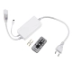NEOVALE-A 70626 Dimmer / Controller με IR Ασύρματο Χειριστήριο 6A 1380W AC 220-240V σε DC 220-240V για έως 100 Μέτρα Neon Flex LED Αδιάβροχο IP44 Dimmable - Λευκό - Μ57 x 5 x Υ3.5cm - 2 Χρόνια Εγγύηση - 2