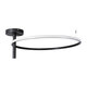 VERONA 61223 Φωτιστικό Οροφής Δαχτυλίδι-Κύκλος LED CCT 36W 4032lm 360° AC 220-240V - Εναλλαγή Φωτισμού μέσω Διακόπτη On/Off All In One Ψυχρό 6000k+Φυσικό 4500k+Θερμό 2700K Φ60 x Υ23cm - Μαύρο - 10