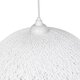 SOLEI 205-0007 Boho Κρεμαστό Φωτιστικό Οροφής με Ντουί 1 x E27 AC 220-240V IP20 - Λευκό - M40 x Π40 x Υ45cm - 8
