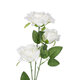 Artificial Garden WHITE ROSE BRANCH 21138 Τεχνητό Διακοσμητικό Κλαδί Λεύκο Τριαντάφυλλο Y66cm - 3