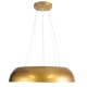  ANATOLIA 61270 Μοντέρνο Κρεμαστό Φωτιστικό Οροφής LED 75W 8625lm 120° AC 220-240V IP20 Ρυθμιζόμενο Λευκό CCT με Χειριστήριο από 2700K έως 6000K Dimmable - Lumileds SMD Chip - Χρυσό - Μ60 x Π60 x Υ12.5cm - 3 Χρόνια Εγγύηση - 4