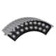  TREEJINA 90691 Κυρτή Μπάρα Φωτισμού Wall Washer για Φυτά - Δέντρα LED 18W 1710lm 10° DC 24V Αδιάβροχο IP67 Φυσικό Λευκό 4500K Dimmable - Bridgelux SMD Chip - Γκρι - Μ29 x Π11 x Υ10.5cm - 3 Χρόνια Εγγύηση - 3
