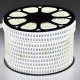 70510 Wide Ταινία Διπλής Σειράς Epistar LED SMD 2835 1m 24W/m 180LED/m 3360lm/m 120° DC 230V Αδιάβροχη IP68 Ψυχρό Λευκό 6000K Dimmable - 2