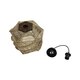 HUSLE 205-0045 Boho Κρεμαστό Φωτιστικό Οροφής με Ντουί 1 x E27 AC 220-240V IP20 - Μπεζ - M30 x Π30 x Υ28cm - 11
