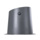 FLOOD-MILO 90741 Κινούμενος Προβολέας - Σποτ Φωτισμού Wall Washer για Φωτισμό Κτιρίων LED 48W 4560lm 10° AC 220-240V Αδιάβροχο IP67 Φ26 x Υ30cm Φυσικό Λευκό 4500K - Γκρι Ανθρακί - 3 Χρόνια Εγγύηση - 4