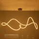 kelvo® GLOW KLV-101-0157 Κρεμαστό Φωτιστικό Οροφής LED 65W 6500lm 360° AC 220-240V IP20 Ρυθμιζόμενο Λευκό CCT με Χειριστήριο από 2700K έως 6000K Dimmable - Lumileds SMD Chip - Χρυσό Πλατίνα - Μ150 x Π70 x Υ90cm - 3 Χρόνια Εγγύηση - 16