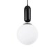 kelvo® ESTETICO KLV-101-0379 Κρεμαστό Φωτιστικό Οροφής για Λάμπα με Ντουί E27 AC 220-240V IP20 - Μαύρο Ματ & Λευκό - Μ20 x Π20 x Υ38cm - 4